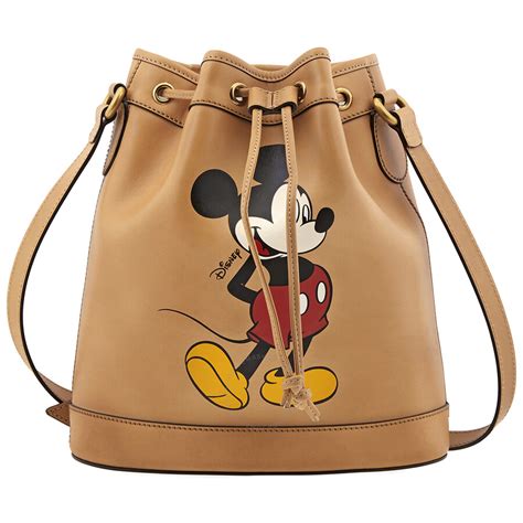 gucci disney backpack mickey|Gucci mickey mouse bucket bag.